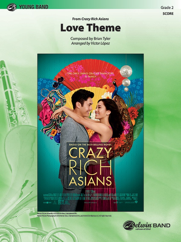Love Theme From Crazy Rich Asians Conductor Score