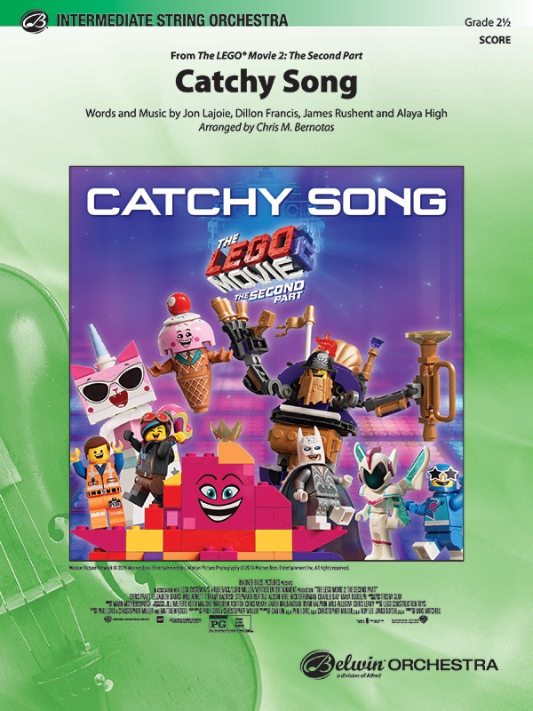 Catchy Song From The Lego® Movie 2: The Second Part Conductor Score