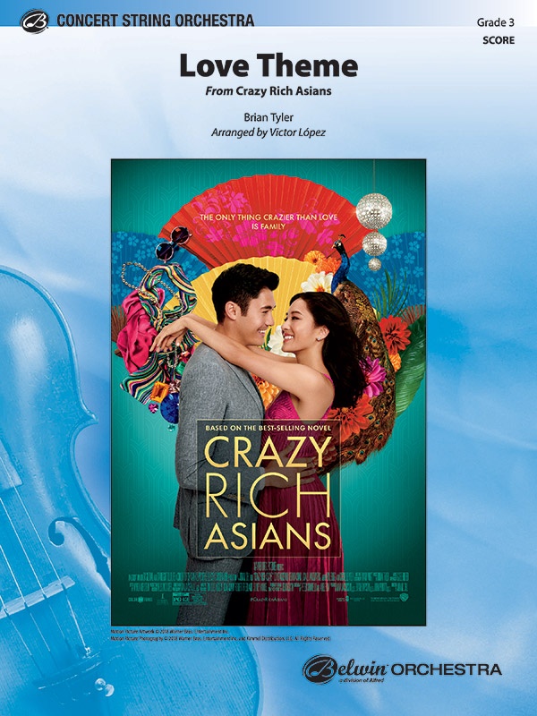 Love Theme From Crazy Rich Asians Conductor Score