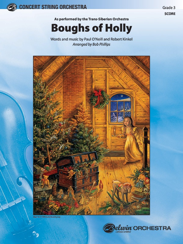 Boughs Of Holly As Performed By Trans-Siberian Orchestra Conductor Score
