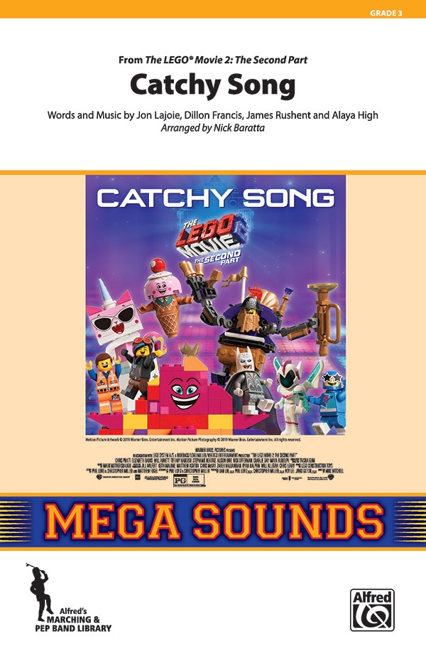 Catchy Song From The Lego® Movie 2: The Second Part Conductor Score & Parts