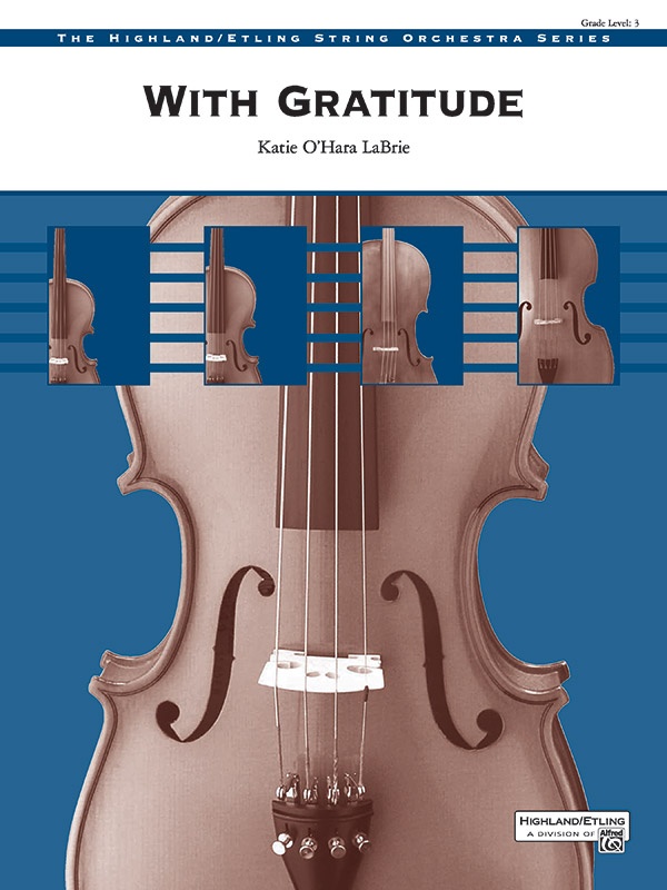 With Gratitude Conductor Score & Parts