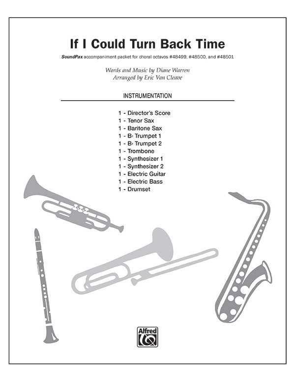 If I Could Turn Back Time Instrumental Parts