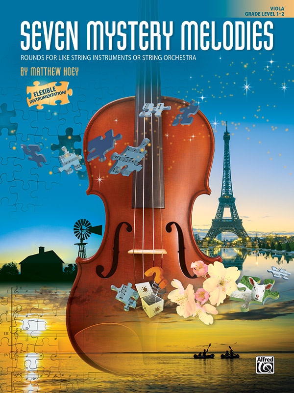 Seven Mystery Melodies Rounds For Like String Instruments Or String Orchestra Book
