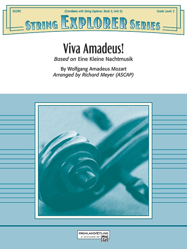 Viva Amadeus! Based On Eine Kleine Nachtmusik Conductor Score