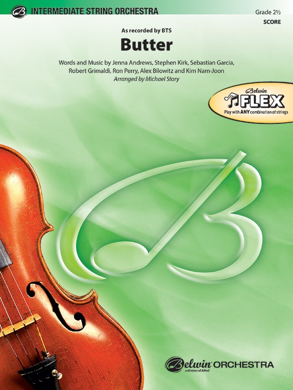 Butter As Recorded By Bts Conductor Score