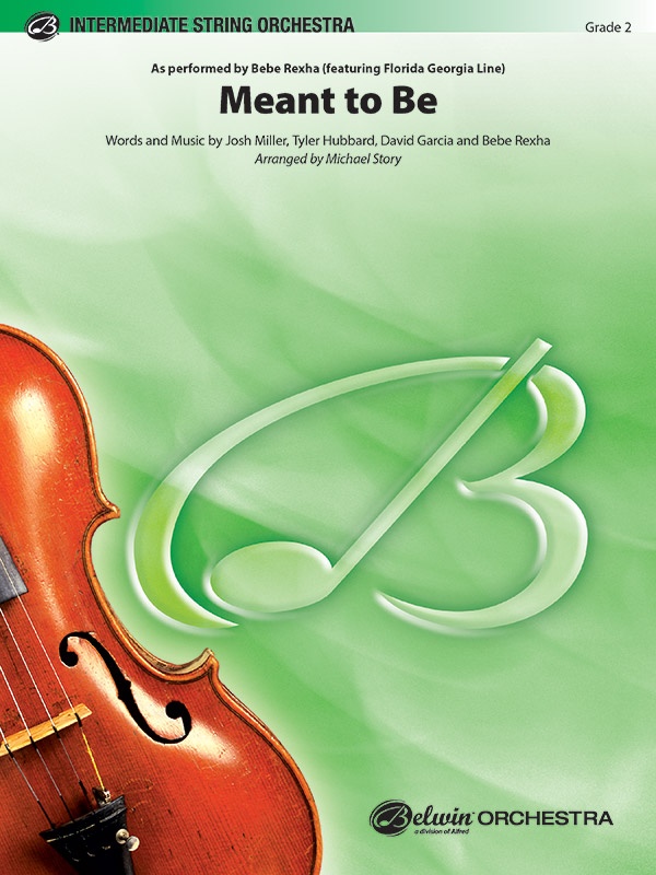 Meant To Be Conductor Score & Parts