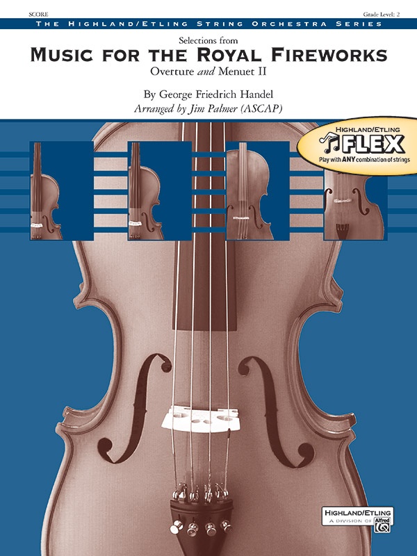 Selections From Music For The Royal Fireworks Overture And Menuet Ii Conductor Score