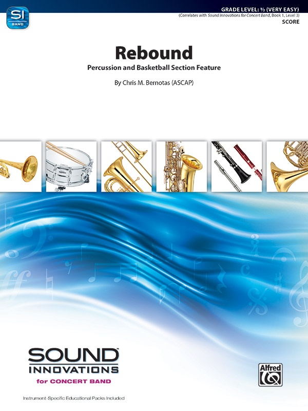 Rebound Percussion And Basketball Section Feature Conductor Score