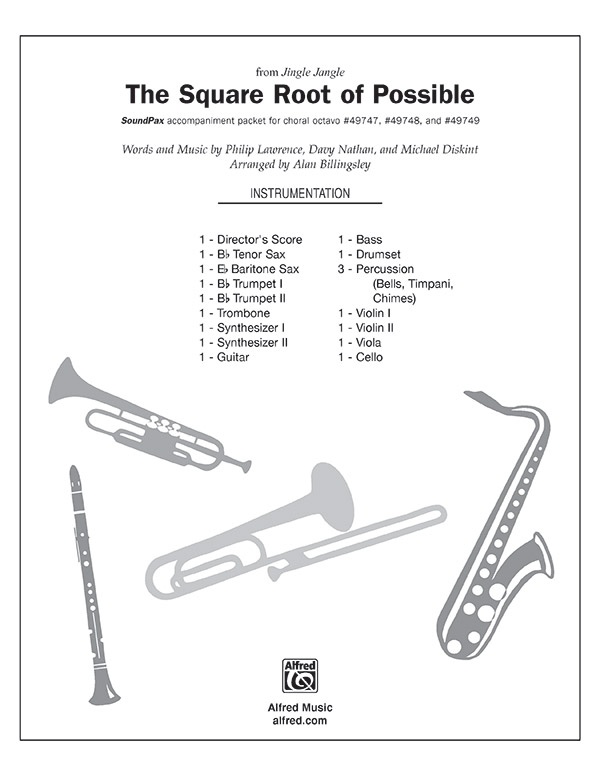 The Square Root Of Possible From Jingle Jangle Instrumental Parts