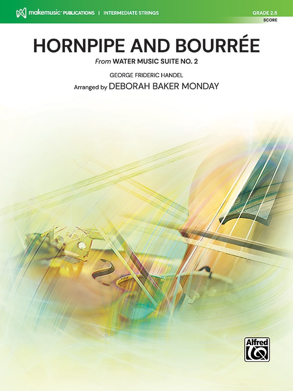 Hornpipe And BourréE From Water Music Suite No. 2 Conductor Score
