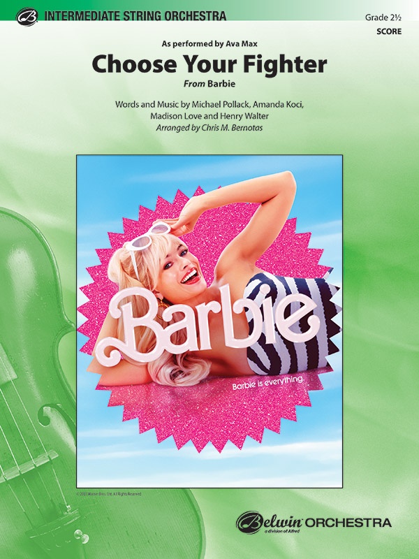 Choose Your Fighter From Barbie Conductor Score