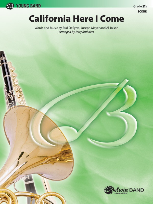 California Here I Come Conductor Score