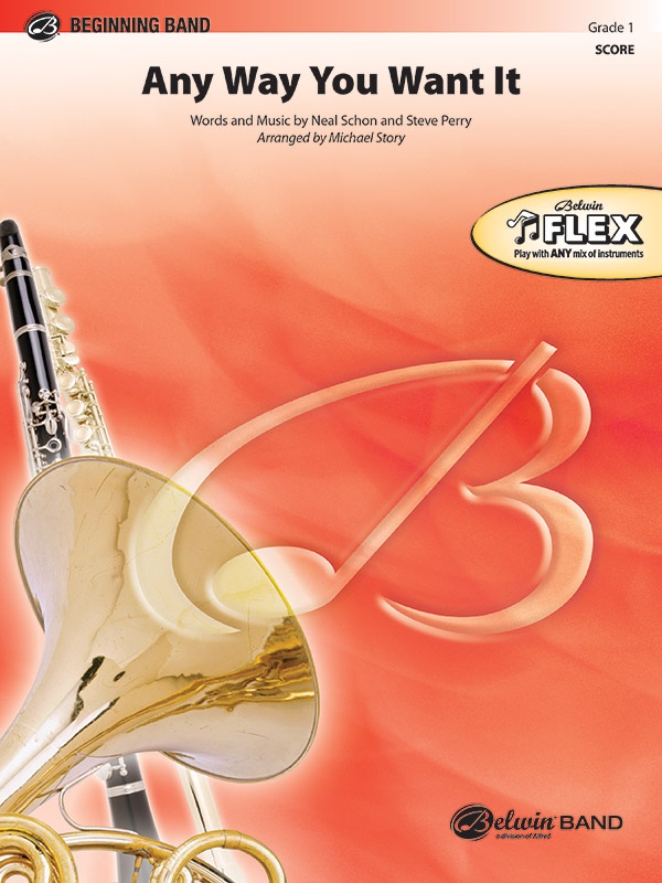 Any Way You Want It Conductor Score