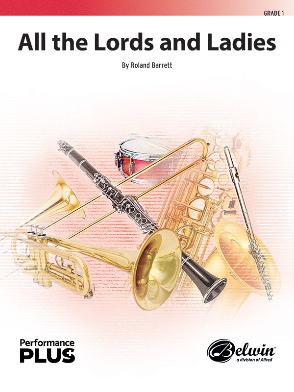 All The Lords And Ladies Conductor Score & Parts