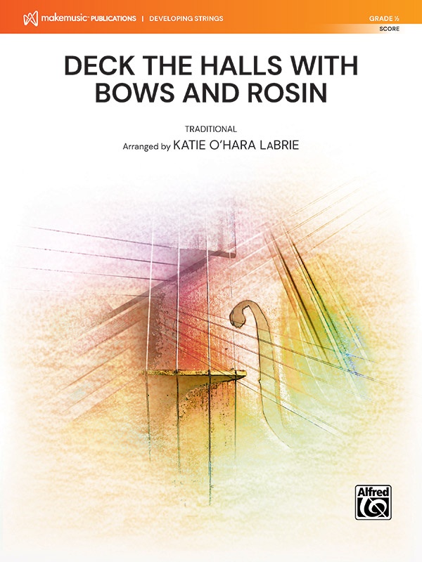 Deck The Halls With Bows And Rosin Conductor Score