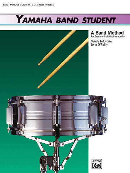 Yamaha Band Student, Book 3 A Band Method For Group Or Individual Instruction Book