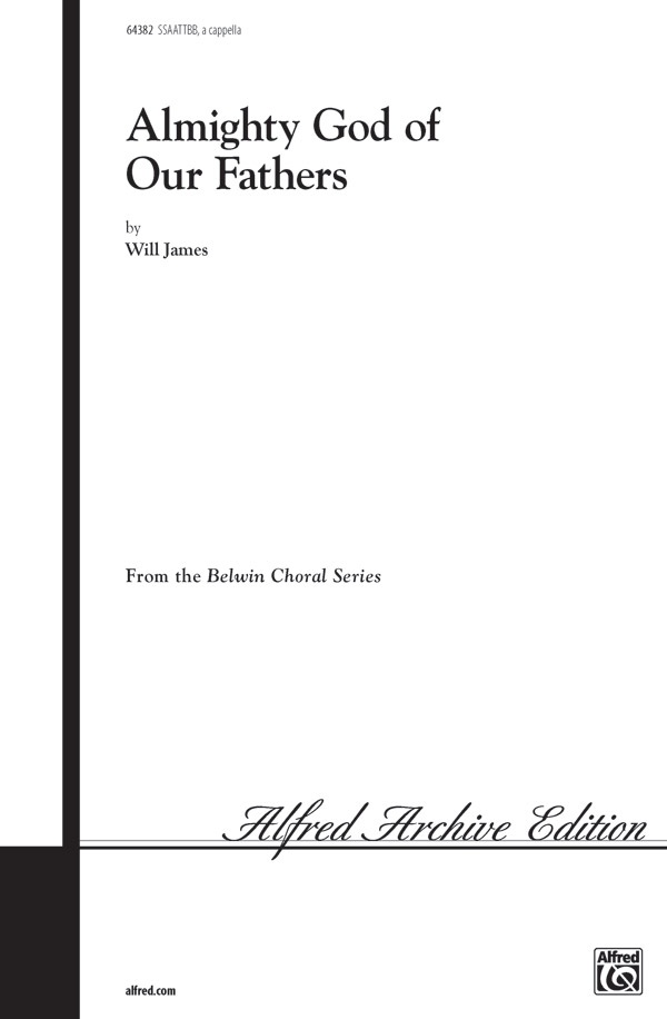 Almighty God Of Our Fathers Choral Octavo