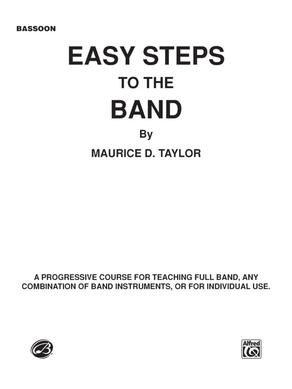 Easy Steps To The Band Book
