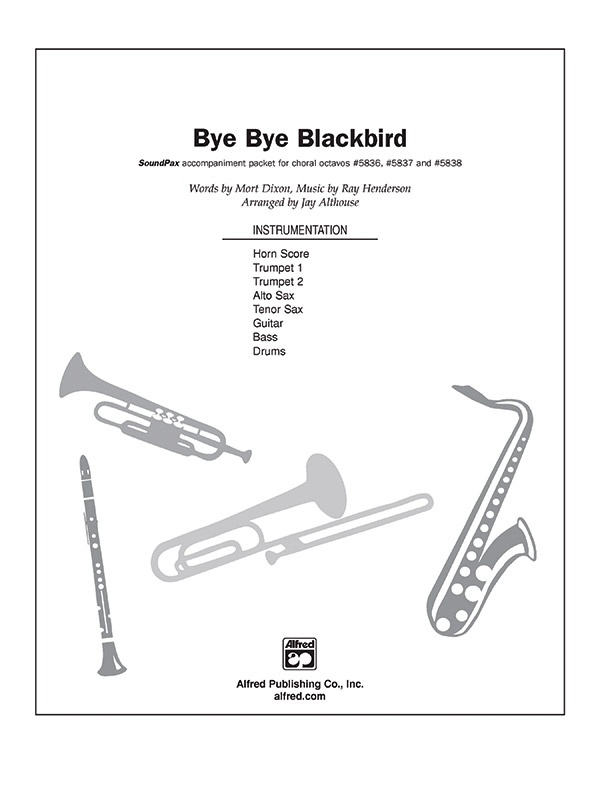Bye Bye Blackbird Instrumental Parts