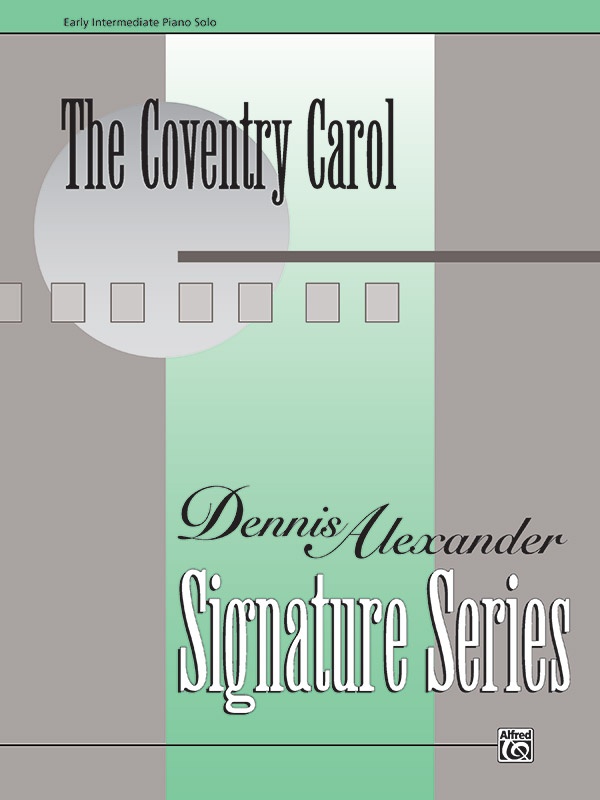 The Coventry Carol Sheet