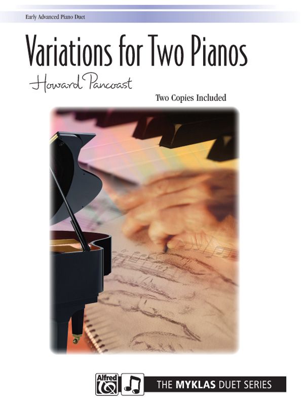 Variations For Two Pianos Sheet