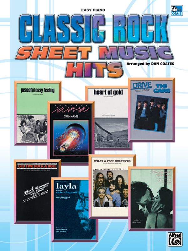 Classic Rock Sheet Music Hits Book
