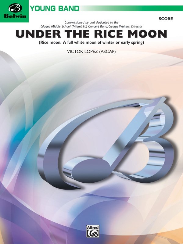 Under The Rice Moon Conductor Score