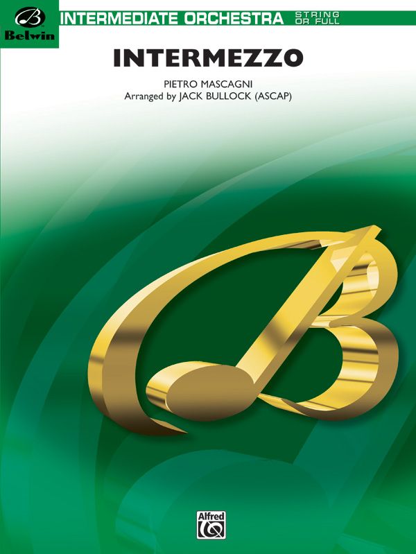 Intermezzo (From Cavalleria Rusticana) Conductor Score & Parts