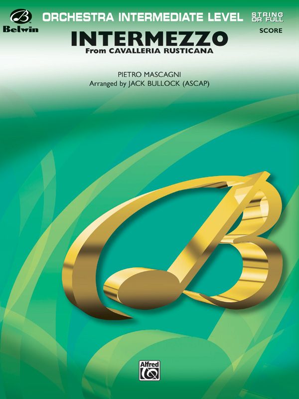 Intermezzo (From Cavalleria Rusticana) Conductor Score
