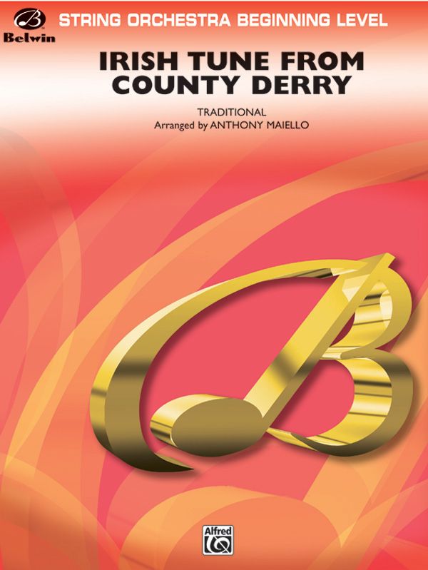 Irish Tune From County Derry Conductor Score & Parts