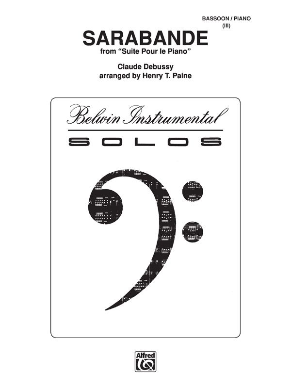 Sarabande (From Suite Pour Le Piano) Part(S)