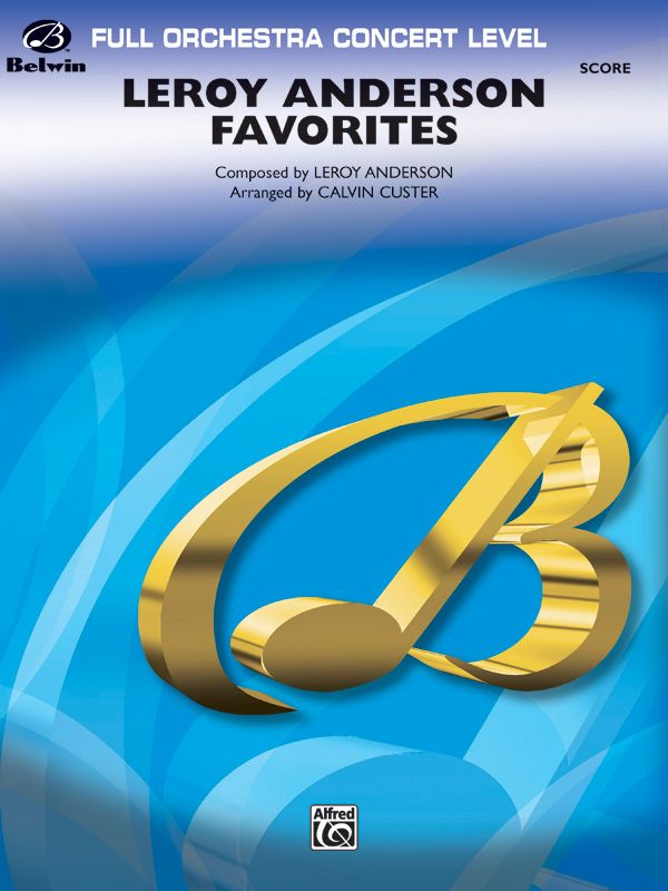 Leroy Anderson Favorites Conductor Score
