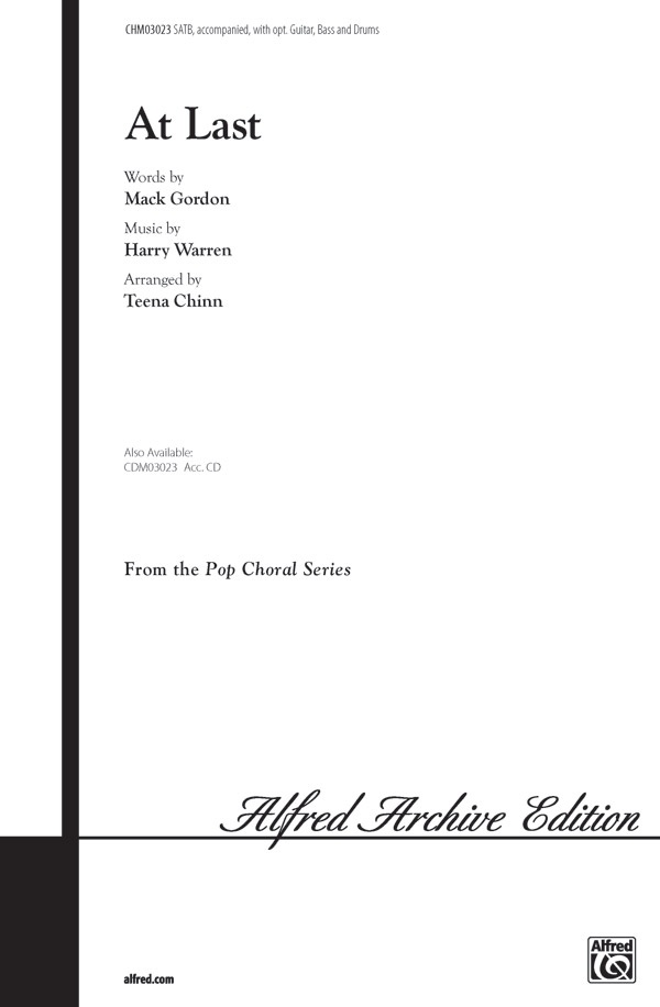 At Last Choral Octavo