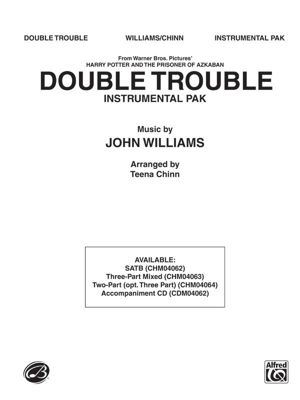Double Trouble From Harry Potter And The Prisoner Of Azkaban Instrumental Parts