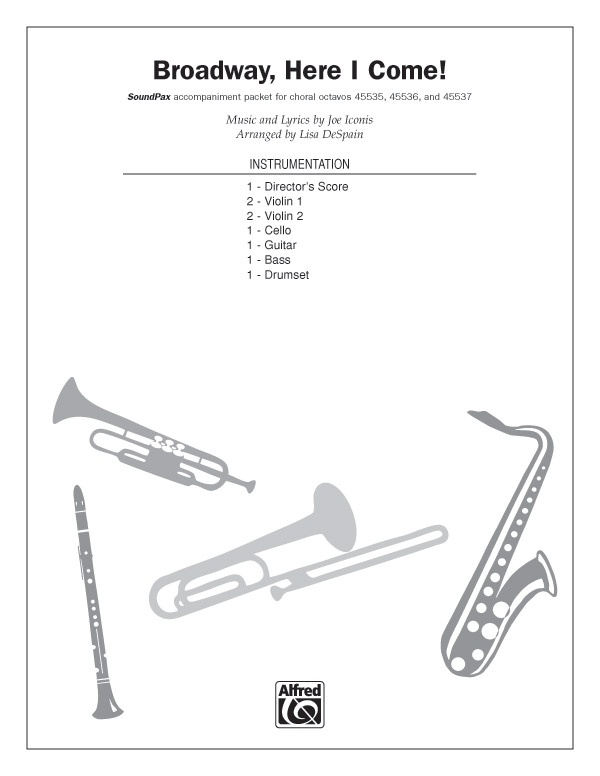 Broadway, Here I Come! Instrumental Parts