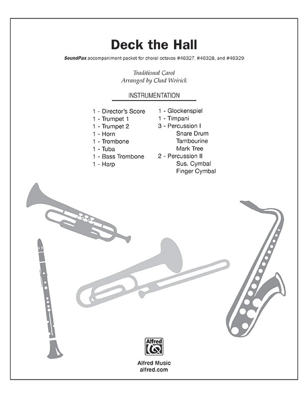 Deck The Hall Instrumental Parts (Digital Only)