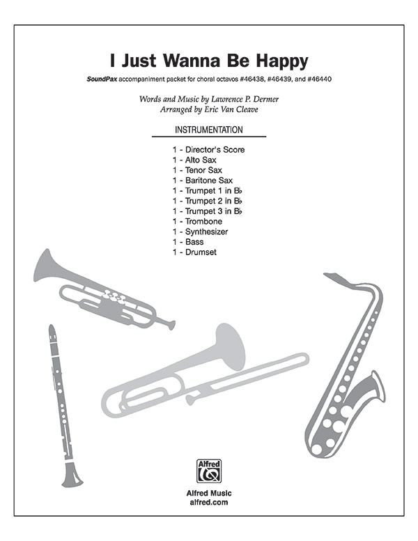 I Just Wanna Be Happy Instrumental Parts (Digital Only)