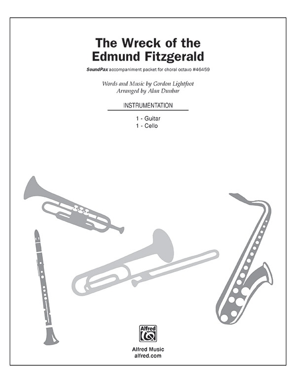 The Wreck Of The Edmund Fitzgerald Instrumental Parts (Digital Only)