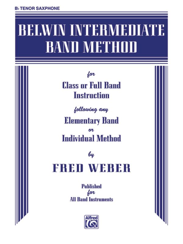 Belwin Intermediate Band Method Book
