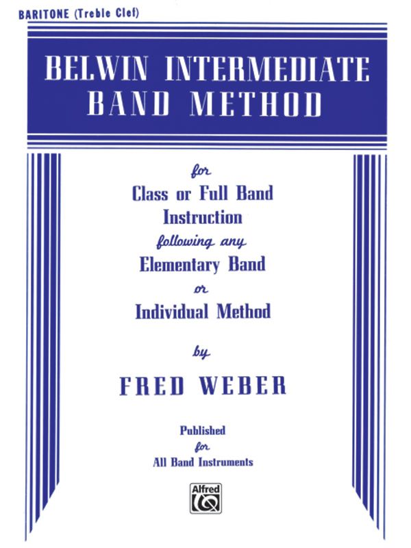 Belwin Intermediate Band Method Book