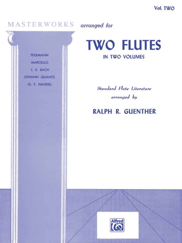 Masterworks For Two Flutes, Book Ii Book