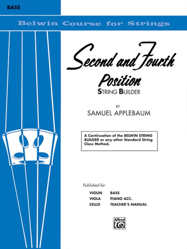 2Nd And 4Th Position String Builder A Continuation Of The Belwin String Builder Or Any Other Standard String Class Method Book