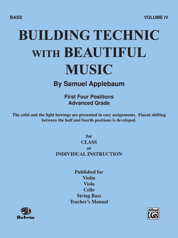 Building Technic With Beautiful Music, Book Iv Book