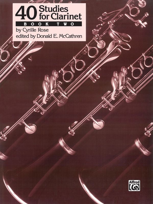 40 Studies For Clarinet, Book 2 Book