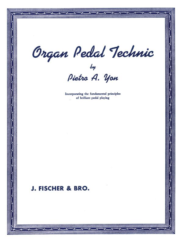 Organ Pedal Technic Book