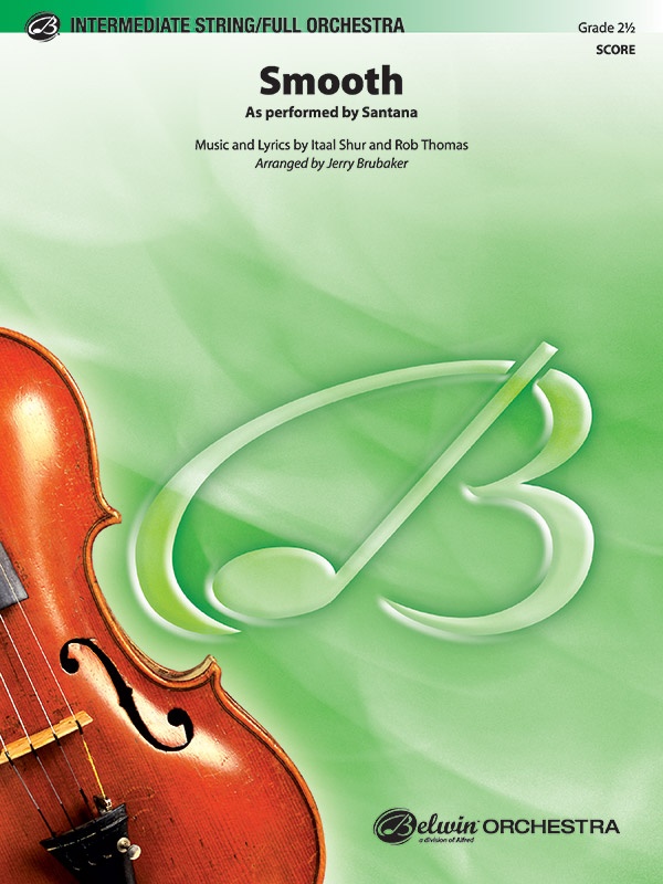 Smooth As Performed By Santana Conductor Score