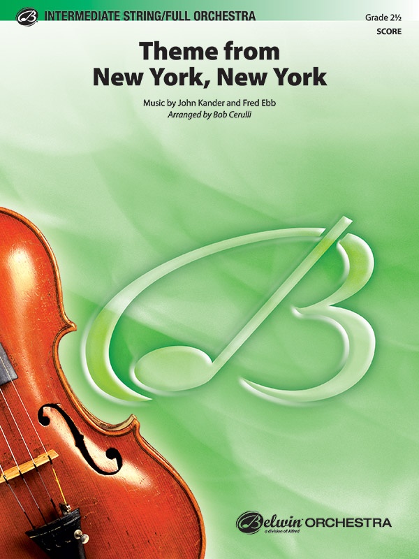 New York, New York, Theme From Conductor Score