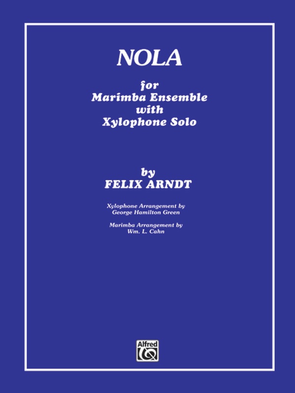 Nola For Marimba Ensemble With Xylophone Solo (5 Players) Parts