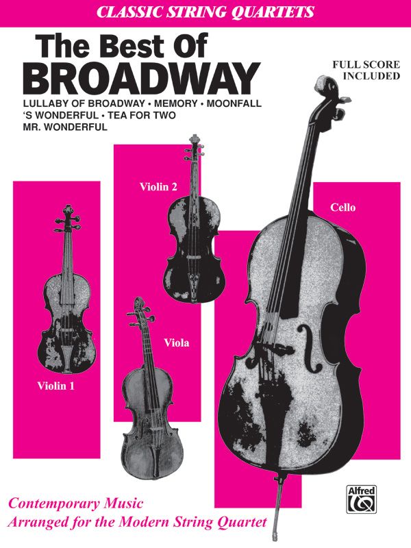 The Best In Broadway Full Score & Parts
